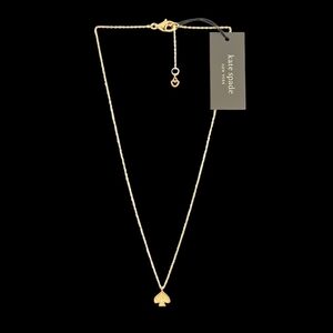 Kate Spade Everyday Spade Glitter Enamel Mini Pendant.